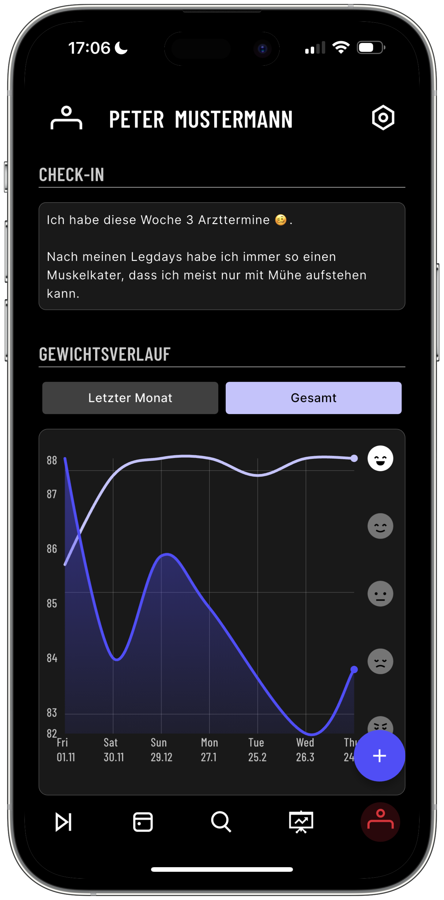 Tracking & Fortschrittsanalyse